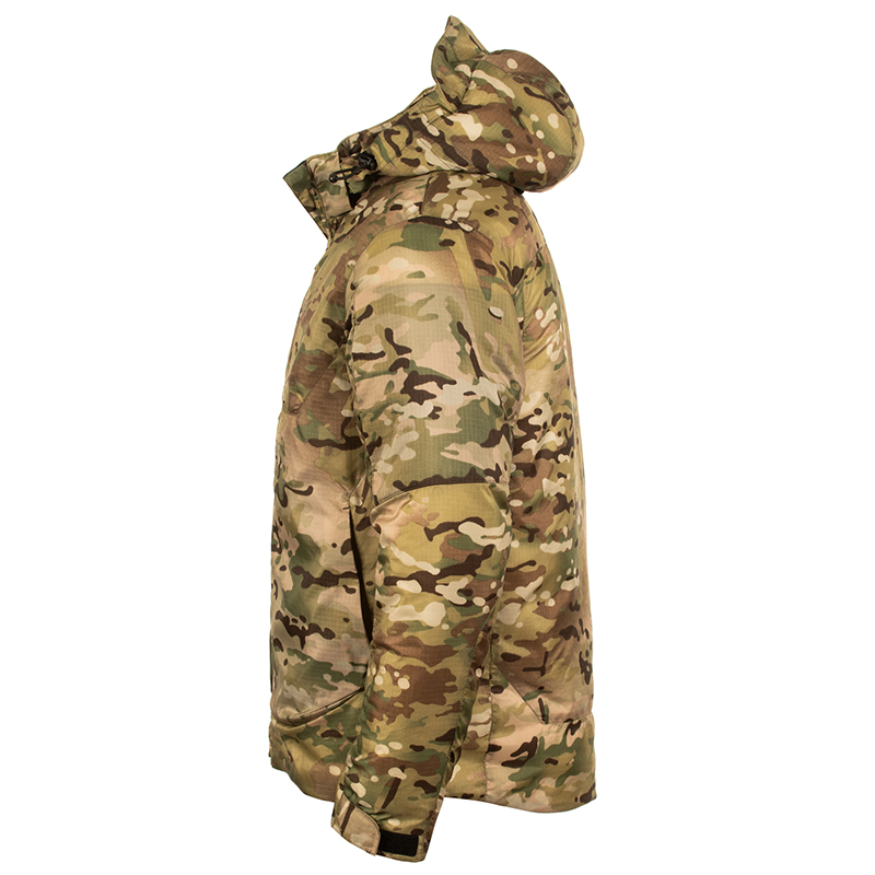 Insulated multicam outlet jacket